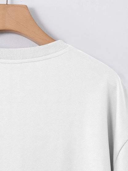 Men'S Japanese-Inspired Dragon & Cherry Blossom Print T-Shirt - Oversized Streetwear Tee with Japanese Kanji Lettering, Breathable Short Sleeve Fabric, Loose Fit Round Neck Summer Casual Shirt for