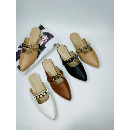 Mgubs - GEOFREY - Flat Pointed Premium half shoes