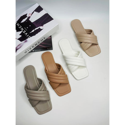 Mgubs - CYRUS - Sole Meet Shoes Flat Crossing Strap Sandal