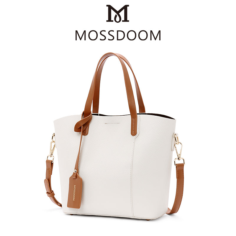 MOSSDOOM Handbag for Women Simple Shoulder Bag