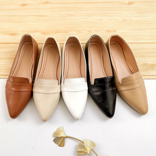 Barefoot - Sevi Pointed Loafer Shoes