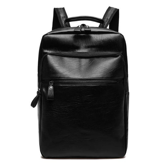 PU leather material waterproof outdoor business laptop bag