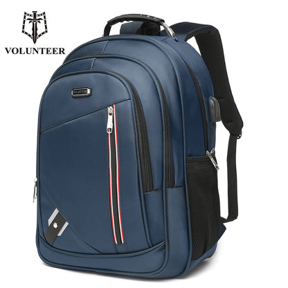 Volunteer Bag Men's K7052-2 Backpack Large Capacity Multi Pockets