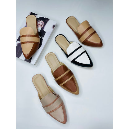 Mgubs - DIANA - Flat Pointed Mule Suede