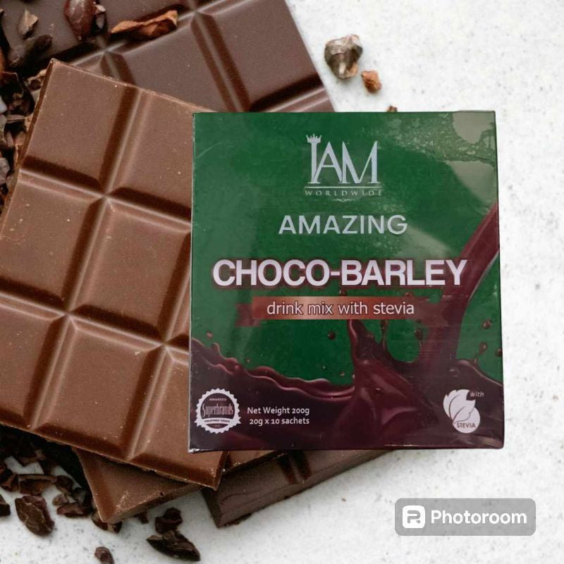 IAM Amazing Choco Barley Drink Mix with Stevia