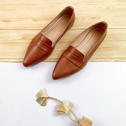 Barefoot - Sevi Pointed Loafer Shoes