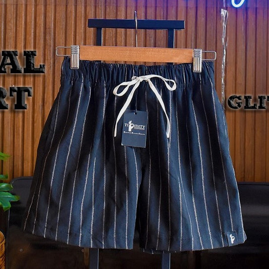 Tipidity Premium Casual Shorts - GLITTERED BLACK