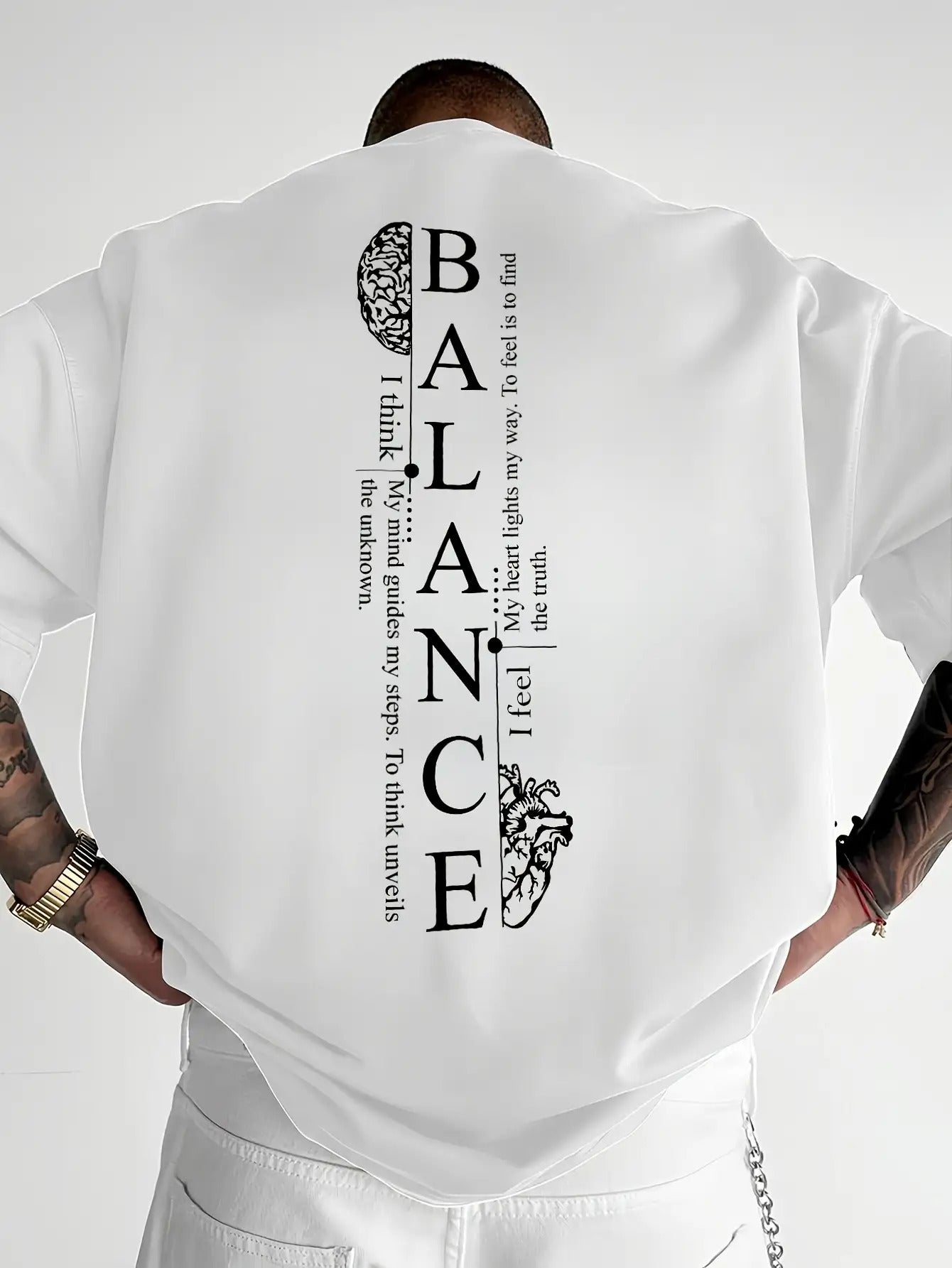 Men's Loose Fit Short Sleeve T-Shirt - 100% Breathable Fabric Casual Crew Neck