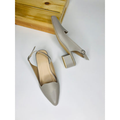 Mgubs - CRISS - 1.5 INCH Pointed half shoes synthetic leather