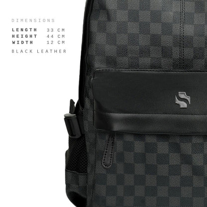 Shigetsu Yokonama Leather Backpack for men