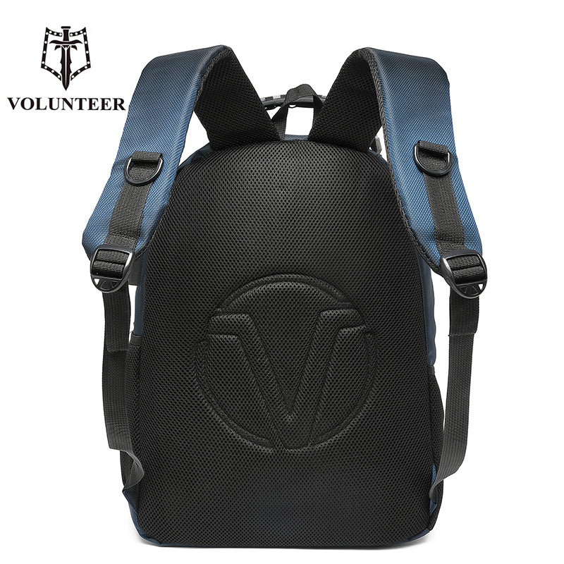 Volunteer Bag Men's K7052-2 Backpack Large Capacity Multi Pockets