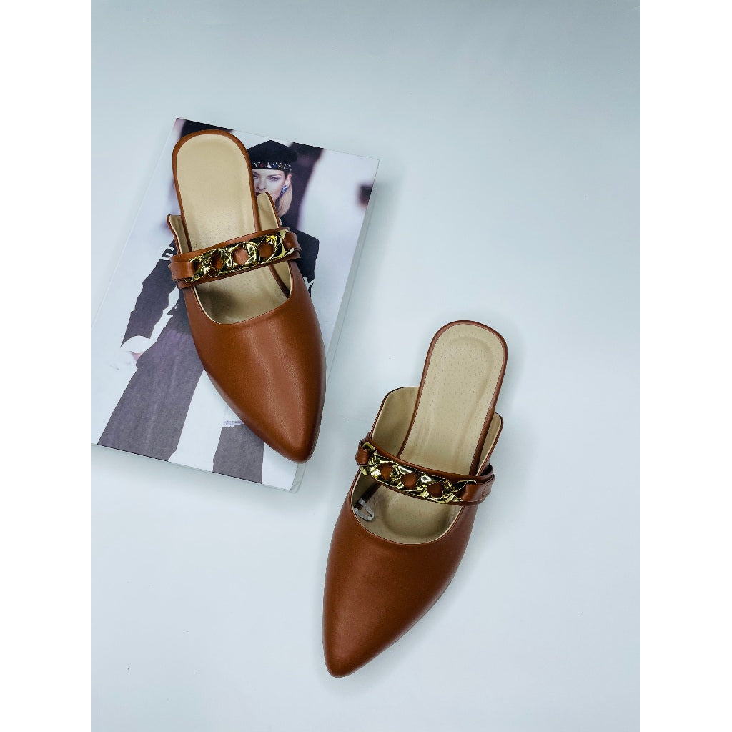 Mgubs - GEOFREY - Flat Pointed Premium half shoes