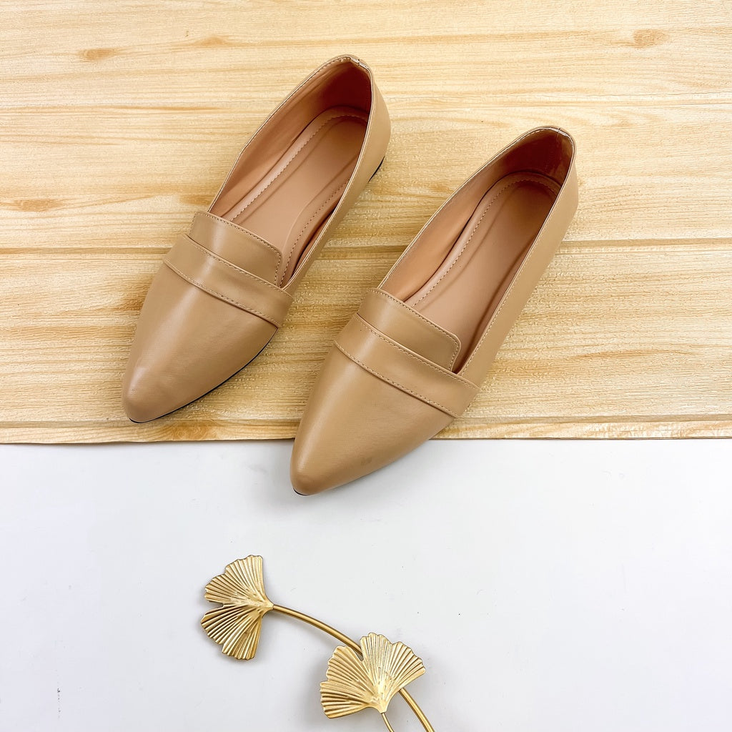 Barefoot - Sevi Pointed Loafer Shoes