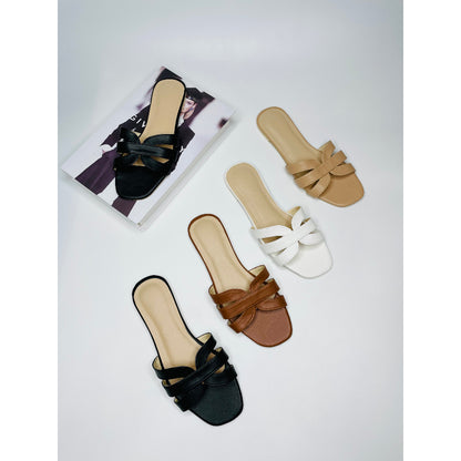 Mgubs - INDRA - Flat Square Toe synthetic leather Strap