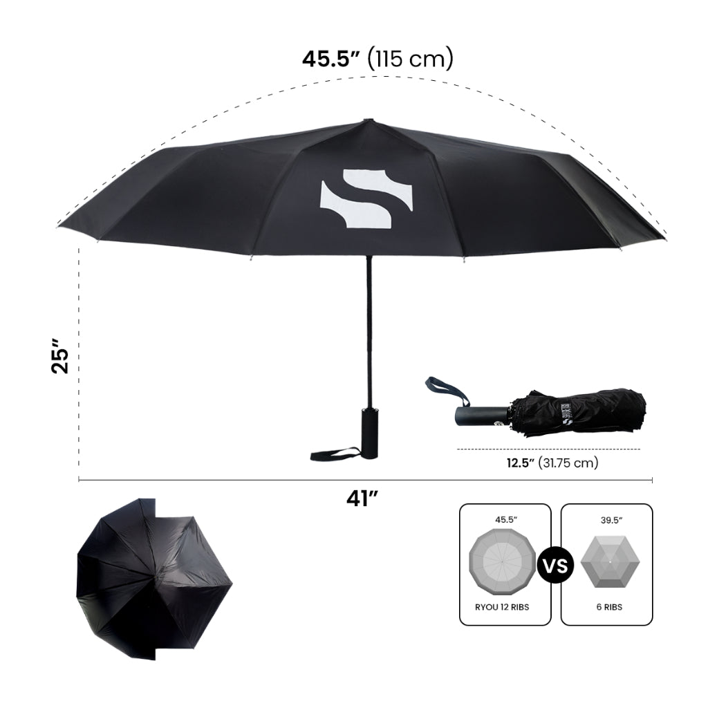 Shigetsu RYOU UV Protection Large Automatic Umbrella Retractable