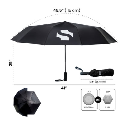 Shigetsu RYOU UV Protection Large Automatic Umbrella Retractable