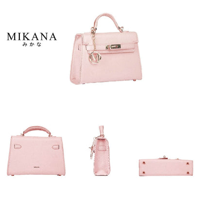 Mikana Pastel Dream Hisako Leather Sling Bag