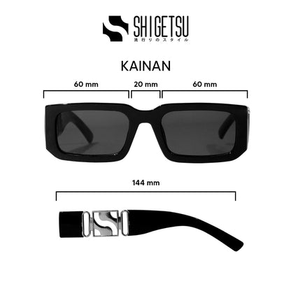 Shigetsu KAINAN Monogram Sun Shield Glasses