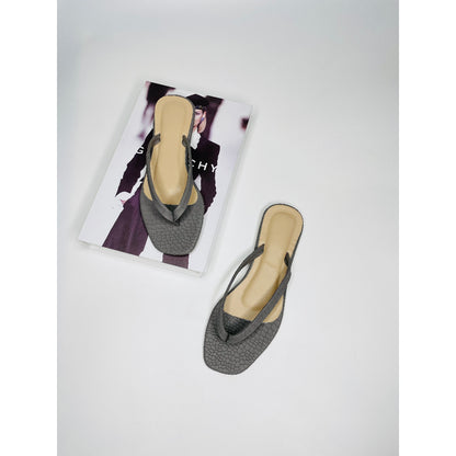 Mgubs - BELLE - Flat Square SIPIT Toe Suede