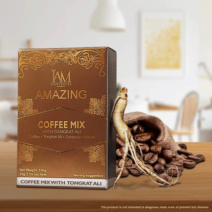 IAM Amazing Coffee Mix with Tongkat Ali