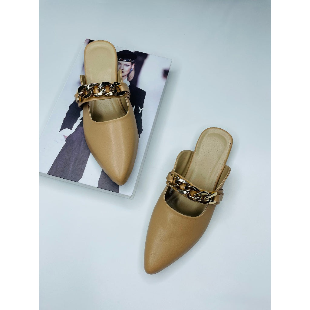 Mgubs - GEOFREY - Flat Pointed Premium half shoes