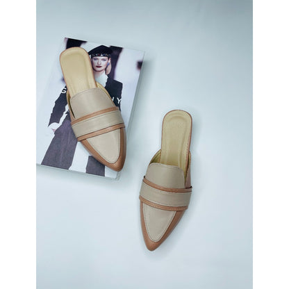 Mgubs - DIANA - Flat Pointed Mule Suede