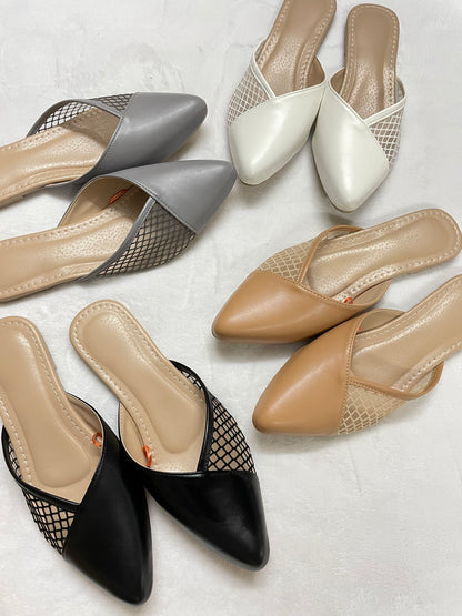 Mgubs - YVETTE - Comfort net doll shoes women