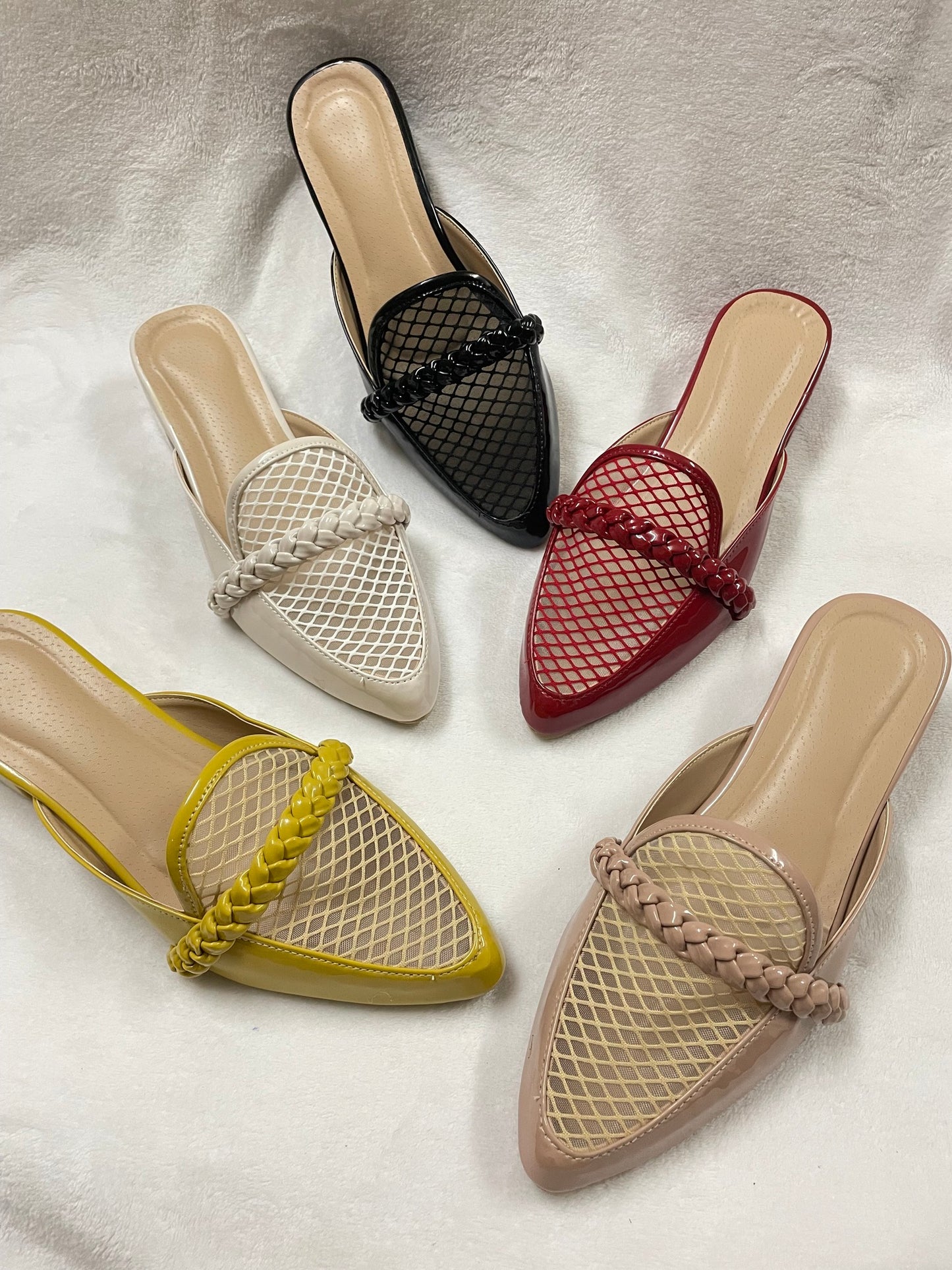 Mgubs - Italy - 1.5inch Heels Pointed Toe High Heels Doll Shoes