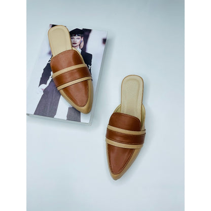 Mgubs - DIANA - Flat Pointed Mule Suede