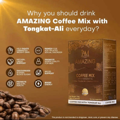 IAM Amazing Coffee Mix with Tongkat Ali