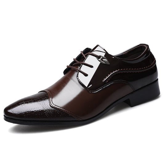 Top Men Glossy Formal Business School Office Shoes