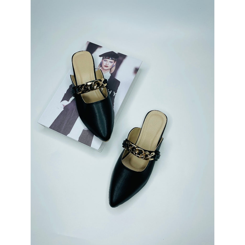 Mgubs - GEOFREY - Flat Pointed Premium half shoes