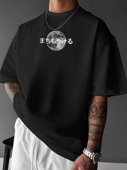 Men'S Japanese-Inspired Cherry Blossom & Tokyo Graphic T-Shirt