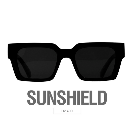 Shigetsu GINZA UV400 Sun Shield fashion sunglasses in acetate frame