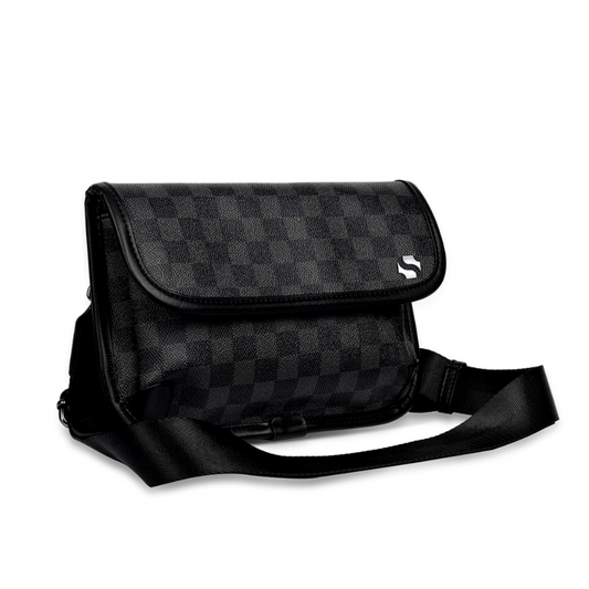 Shigetsu CHITOSE leather Sling Bag for men crossbody bag