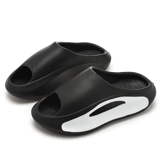 TM Slippers Women Men Peep Toe Slipper Summer Hollow Unisex Sports Beach Shoes