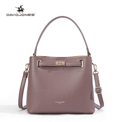 David Jones Lady Handbag Women Shoulder Bag Pu Leather