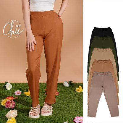 INSPI Chic Linen Pants for Women