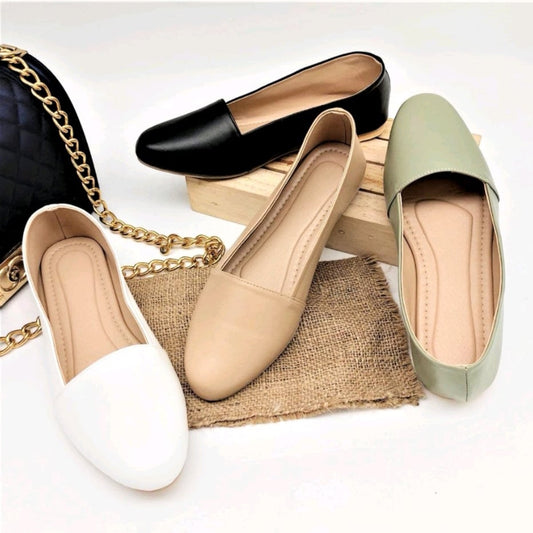 Micole - Sailor 658 - Plain Round Toe Vegan Leather Doll Shoes