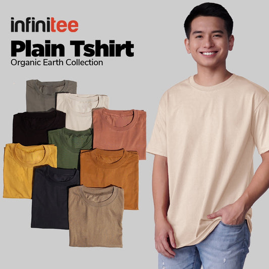 Infinitee Plain Tshirt in Organic Color