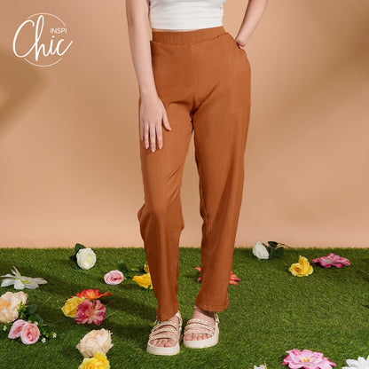 INSPI Chic Linen Pants for Women