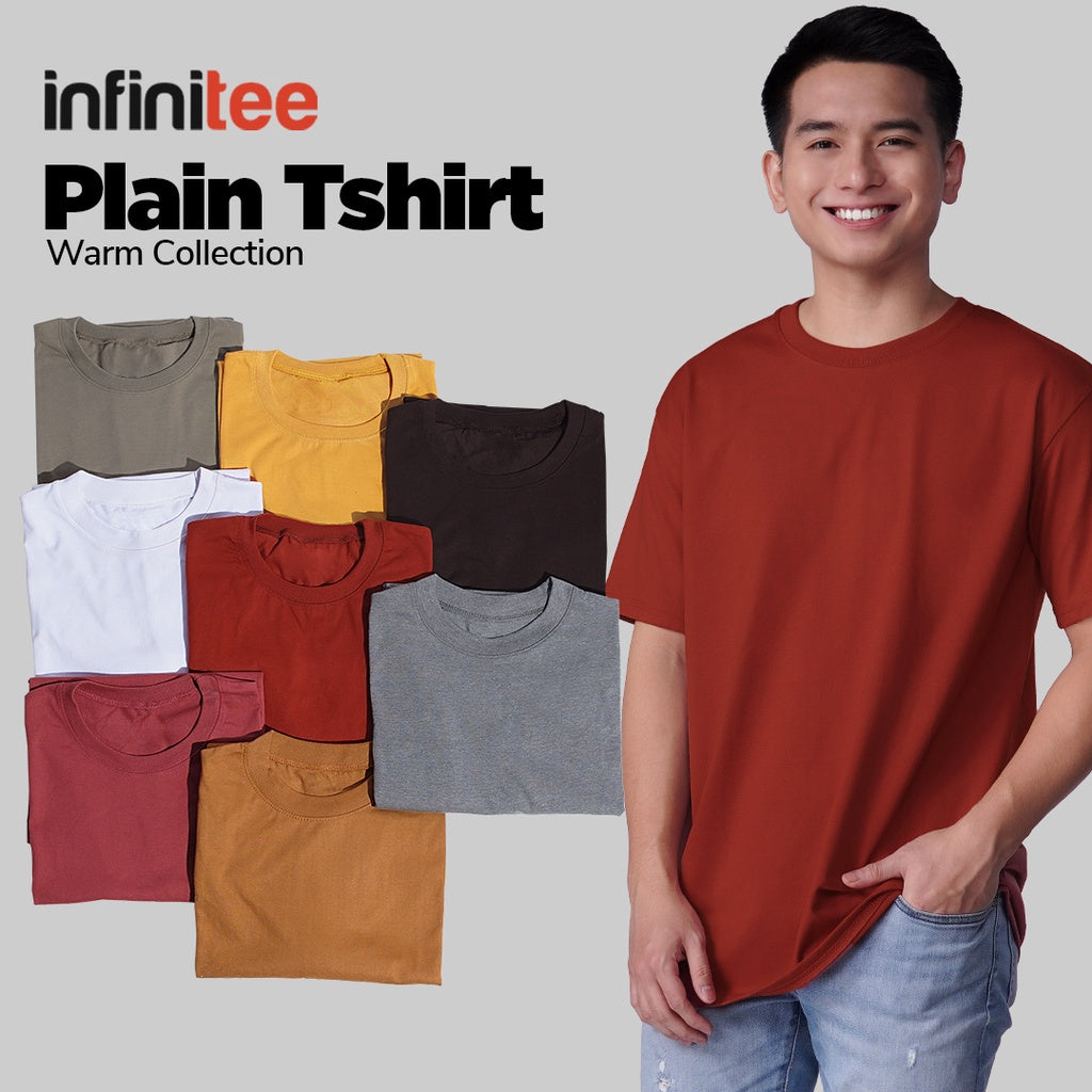 Infinitee Plain Tshirt in Warm Color