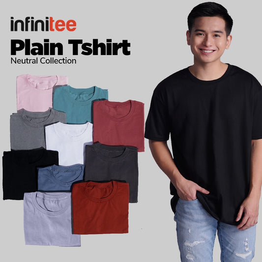 Infinitee Plain Tshirt in Neutral Color